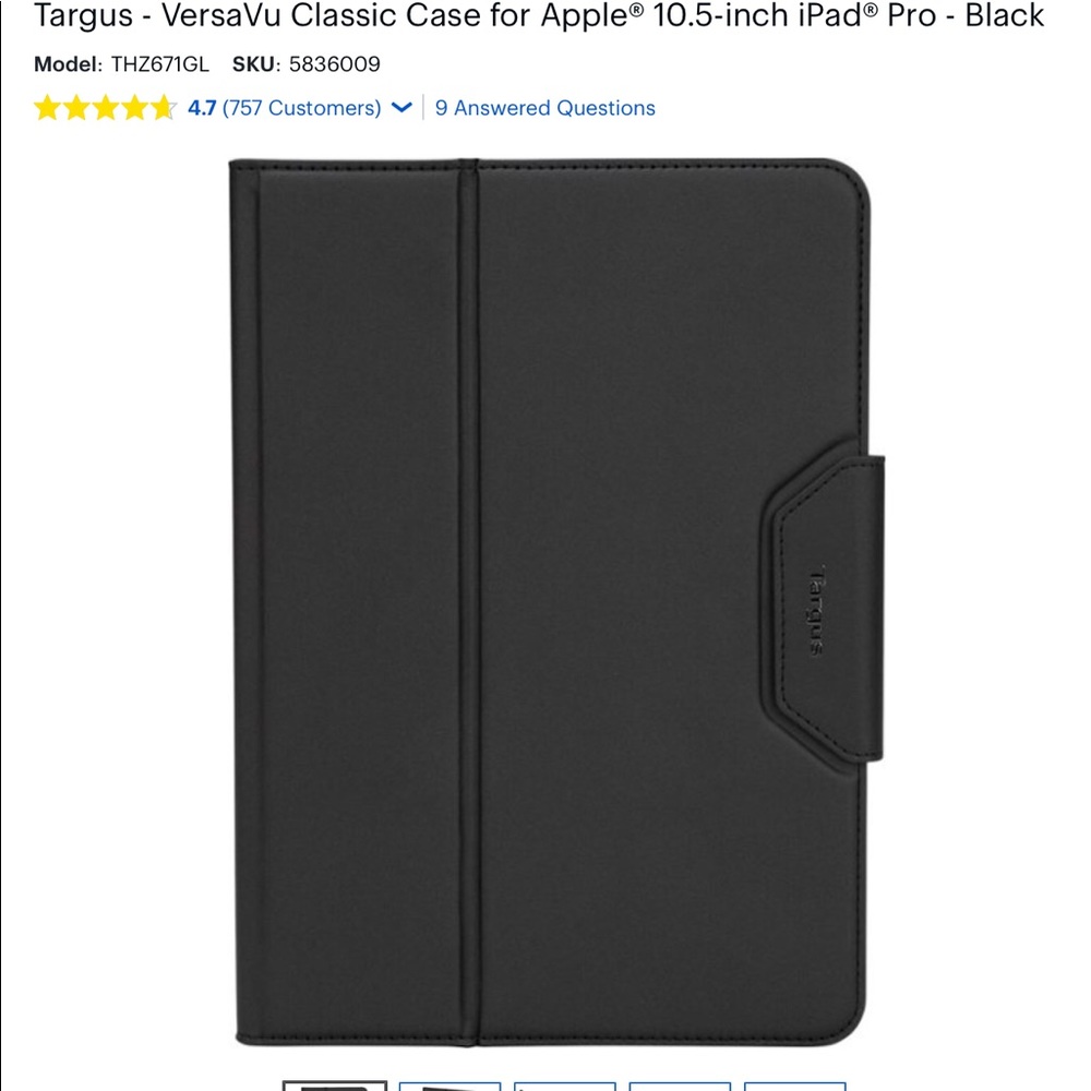 Premium Case for 10.5” iPad Pro
